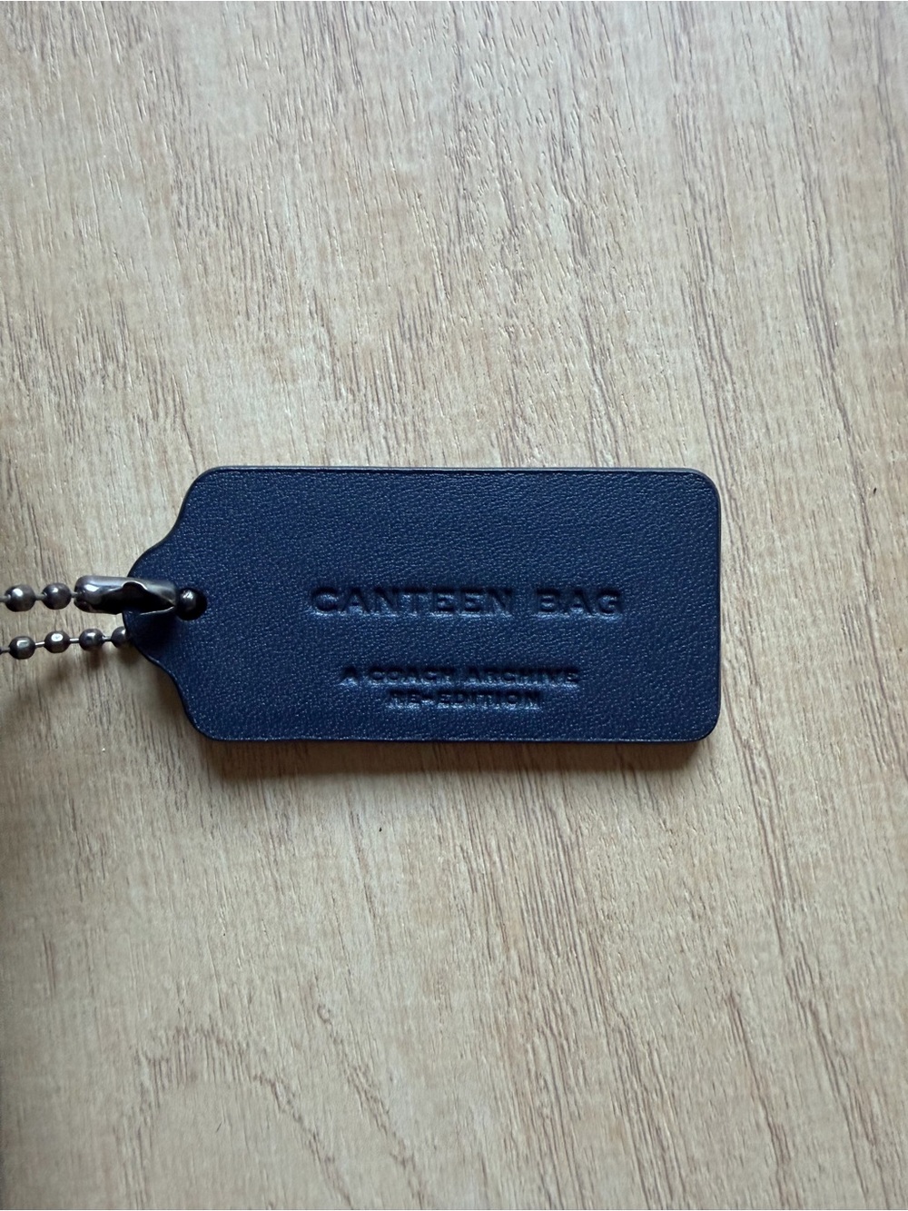 Coach Round Crossbody Canteen Bag in Navy with Glitter Front - Picture 7 of 10